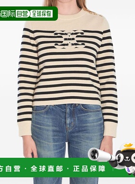 1h可退 香港直邮Celine 思琳 女士 长袖毛衣 RY0CC592S beige米色