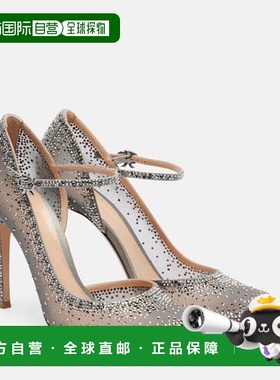 香港直邮Gianvito Rossi 吉安维托 罗西 女士 Rania 105 精饰绒面