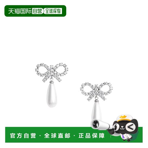 香港直邮SELF-PORTRAIT 女士耳饰 631EPEARLSILVER SS2026耳钉