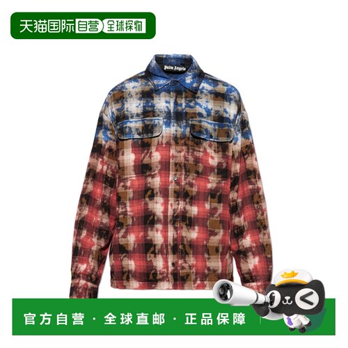 1h可退 香港直邮PALM ANGELS 男士衬衫 PMGE043F25FAB0014525 AW2