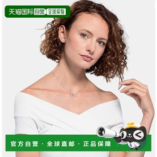 欧洲直邮Swarovski 施华洛世奇Sunshine太阳花蓝水晶光芒四射项链