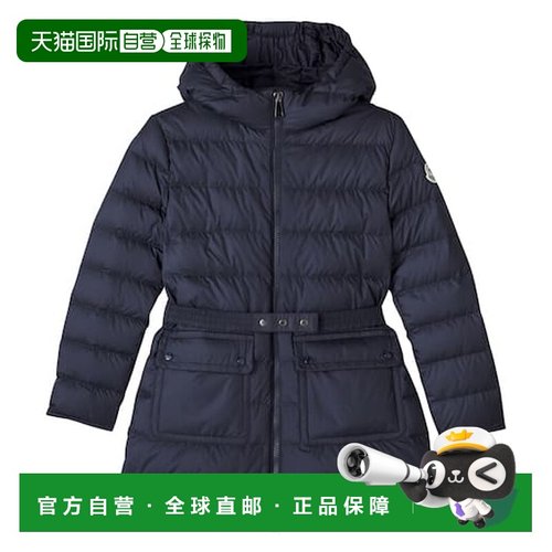 1h可退 香港直邮Moncler 盟可睐 女童 Pasenza 羽绒夹克童装