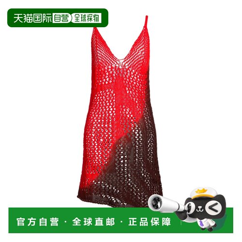 香港直邮The Attico 女士 短款连衣裙 red红色 舒适时尚