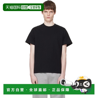 1h可退 香港直邮Entire Studios 男士 黑色 Standard T恤 ESSS26T