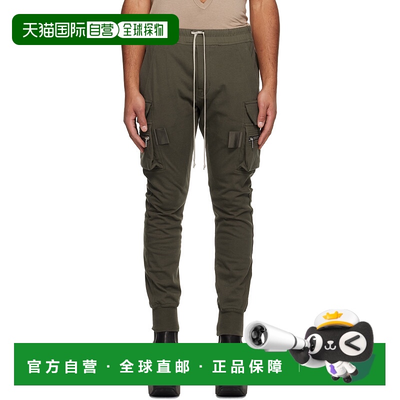 香港直邮rick owens 瑞克 欧文斯 男士 卡其色 Concordians Masto