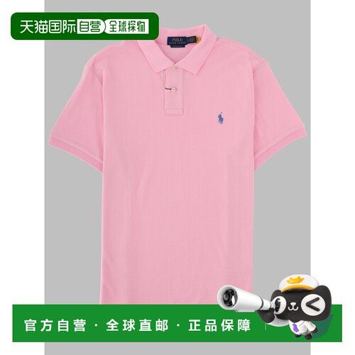 香港直邮Polo Ralph Lauren Polo 拉夫 劳伦 男士 CON 徽标Polo衫