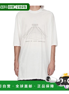 1h可退 香港直邮Rick Owens 短袖T恤 RR01F2208BHEP16