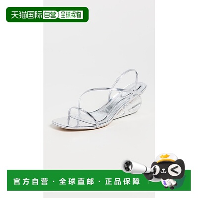 香港直邮Simkhai 女士 Bridget Shell 牡蛎色坡跟凉鞋