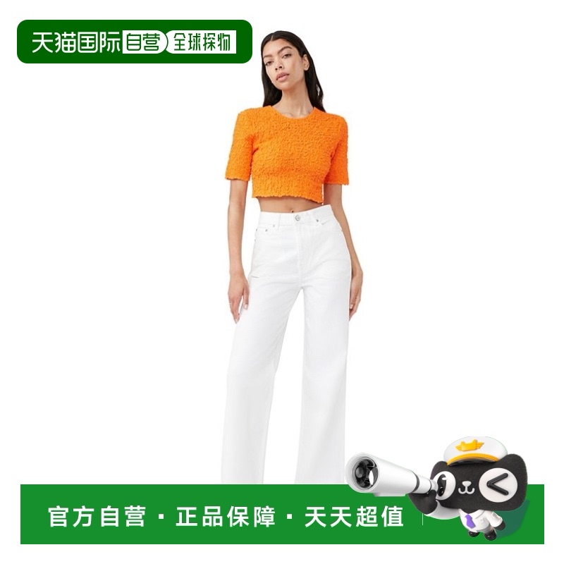 香港直邮Ganni 短款罩衫 F7708短袖上衣