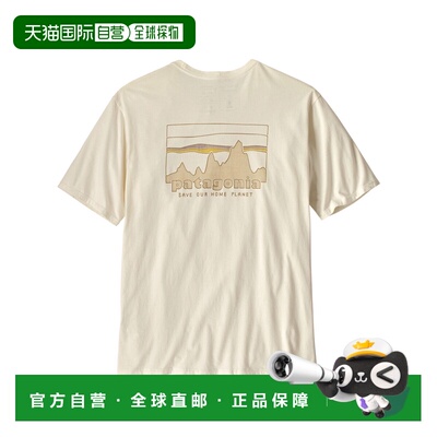 1h可退 香港直邮Patagonia 巴塔哥尼亚 男士 短袖T恤 37534长袖