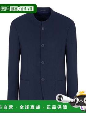 1h可退 香港直邮Giorgio Armani 小立领西装外套 GM002024TE16784