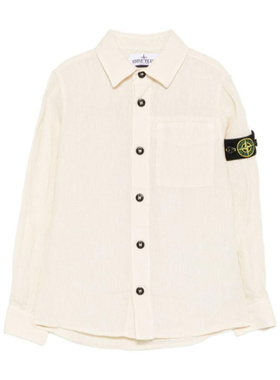 香港直邮Stone Island 长袖衬衫 L1S161100003S0145亚麻