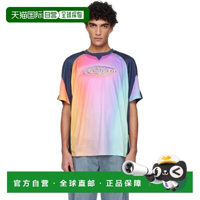 1h可退 香港直邮Casablanca 男士 多色 Short Sleeve Football T