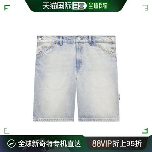 腰带环牛仔短裤 香港直邮Courreges 124DSH026DE0016