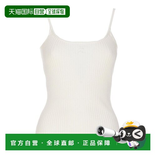 香港直邮COURREGES 女士T恤 PERMDE012FI00010001WHITE SS2026