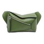 自营欧洲直邮LOEWE/罗意威 24新款Puzzle男士小号森林绿牛皮革色