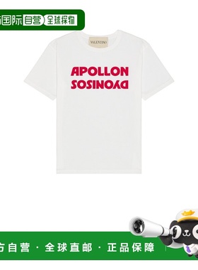 1h可退 香港直邮valentino 华伦天奴 男士 印花T恤 7V0MG16PB6E
