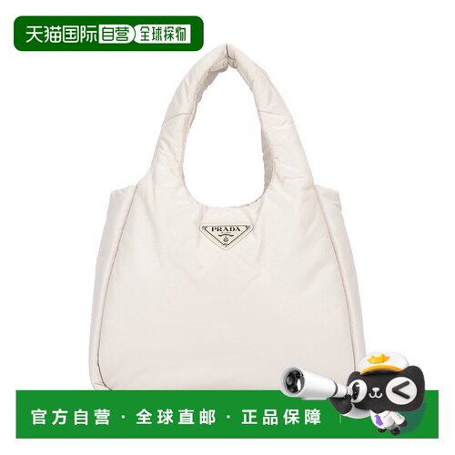 香港直邮Prada 普拉达 女士 標誌牌頂部提手托特包 1BG413VOVO2DY