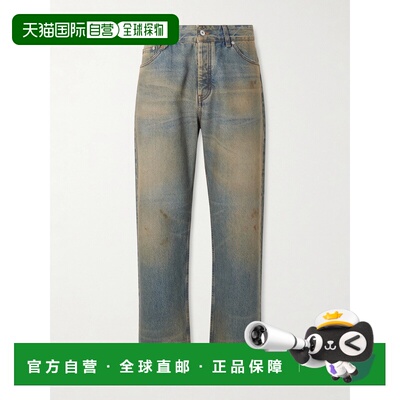 1h可退 Jacquemus 男士 Le de-Nîmes Berger 直筒磨破牛