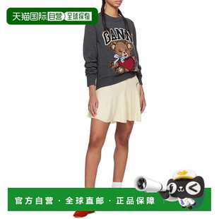 减龄小众流行百搭 K2419高端显瘦时尚 香港直邮Ganni 松紧腰半身裙