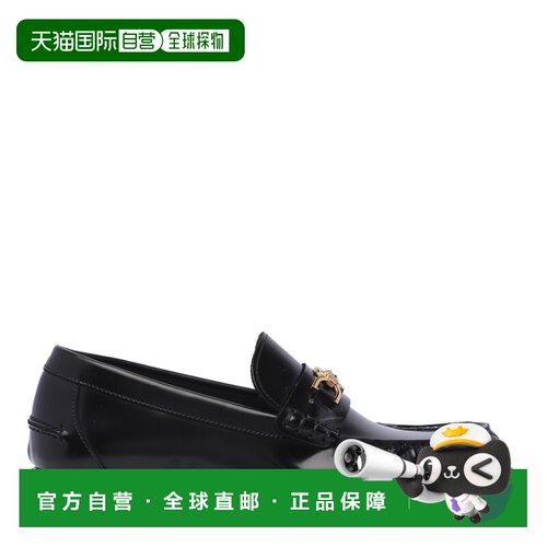1h可退 欧洲直邮VERSACE 男士商务休闲鞋10135921A099121B00V男鞋