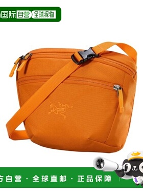 自营欧洲直邮ARCTERYX始祖鸟 MANTIS亮橙色再生聚酯防水腰包男女