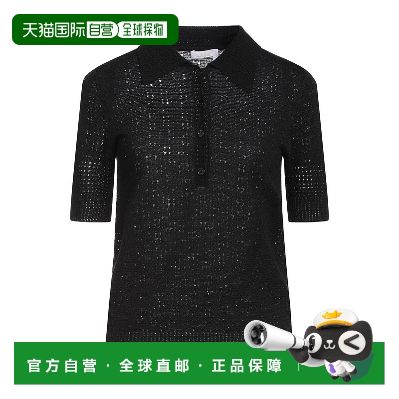 1h可退 香港直邮Chloe 蔻依 女士 毛衣 black黑色 舒适时尚