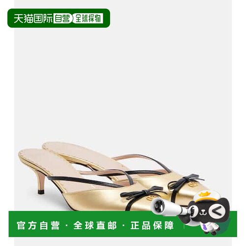 香港直邮valentino华伦天奴Bepointy VLogo 45女【付后1h可退】