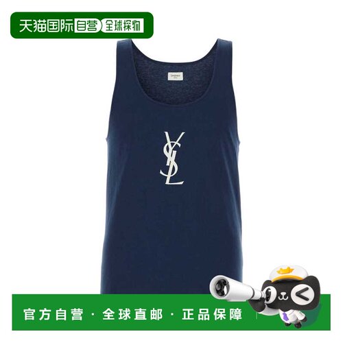 香港直邮SAINT LAURENT 男士T恤 858319Y38AK4069 SS2026背心