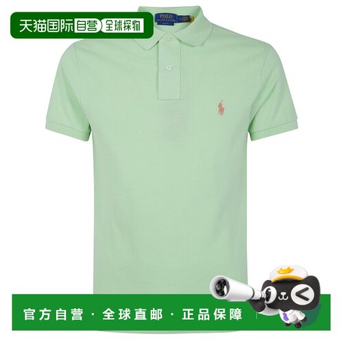 香港直邮Polo Ralph Lauren Polo 拉夫 劳伦 男士 短袖纽扣 Polo