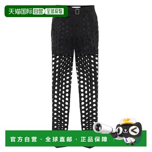 马吉拉 马丁 女士 crêpe 香港直邮Maison 穿孔中腰长裤 Margiela
