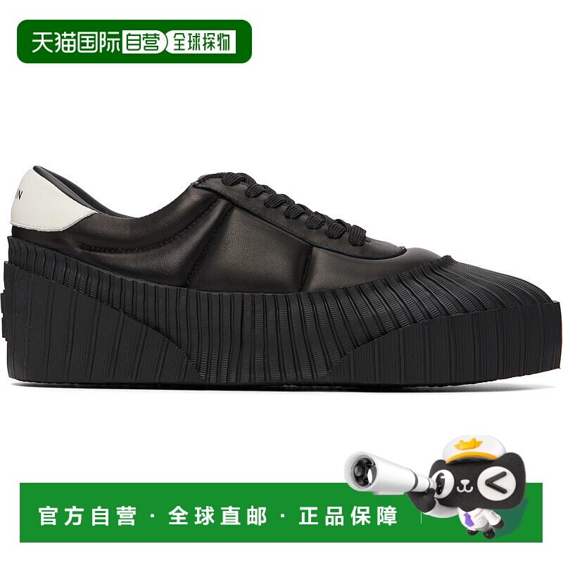 1h可退 香港直邮Balmain 巴尔曼 男士 黑色 Riff Low 运动鞋 FM0V