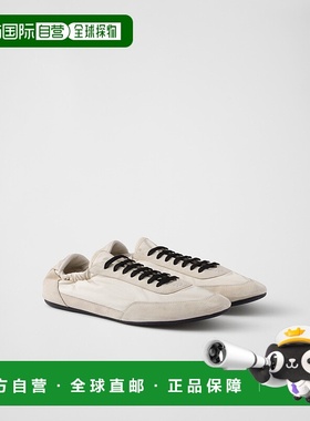 欧洲直邮PRADA (2025) Collapse 弹性运动鞋，采用 Re-Nylon 和绒