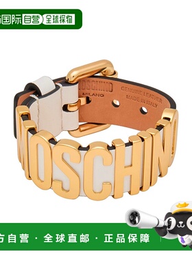 1h可退 香港直邮Moschino 莫斯奇诺 女士 手链 white白色 舒适时