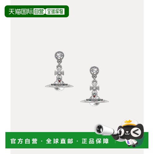 欧洲直邮VIVIENNE WESTWOOD西太后新品新款小巧 Orb 耳环