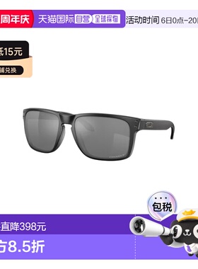 自营欧洲直邮Oakley Holbrook黑色O Matter塑料偏光太阳眼镜男女