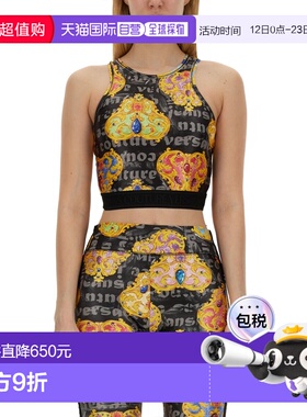 1h可退 香港直邮versace 范思哲 女士 印花上衣 76HAM227JS348G89