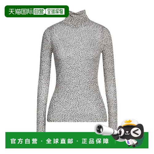 1h可退 香港直邮Saint Laurent 圣罗兰 女士 高领上衣 beige米色