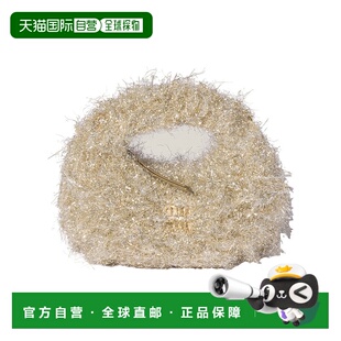 1h可退 香港直邮Miu Miu Wander Lurex迷你包 5BP0782IFUVOON