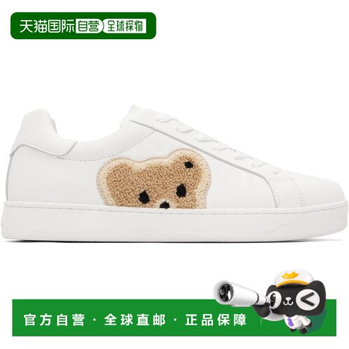 1h可退 香港直邮Palm Angels 棕榈天使 男士 白色 Bear Tennis 运