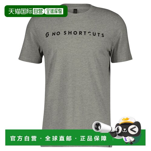 欧洲直邮SCOTT 男士户外T恤 10867348308314 CO 灰色 T-Shirt Sco