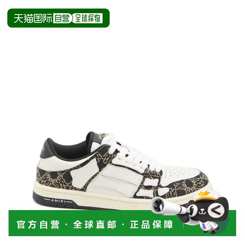 1h可退 香港直邮AMIRI 男士运动鞋 AMFOSR1111BLACK SS2025 白色