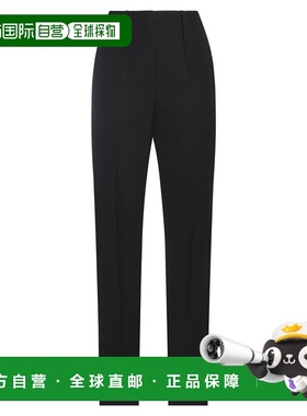 1h可退 香港直邮Fendi 芬迪 女士 休闲长裤 black黑色 舒适时尚