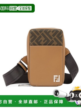 香港直邮Fendi FF 方形单肩包 7AS239AFF2