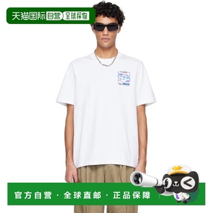 白色 Heat 恤 香港直邮Casablanca MSP26 男士 Logo 1h可退 Map
