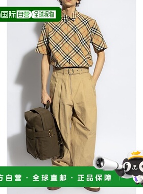 1h可退 欧洲直邮BURBERRY 男士衬衫8087637B9368SANDIPCHECK