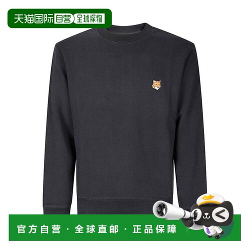 1h可退 欧洲直邮MAISON KITSUNÉ 男士卫衣 PM00303KM0340BLACK SS