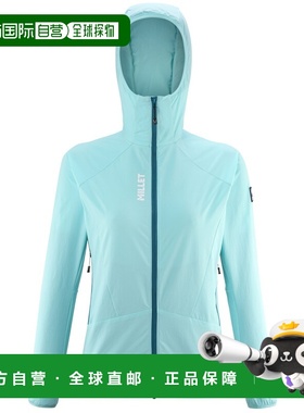 自营欧洲直邮Millet觅乐 TRILOGY ICON 女款软壳冲锋衣 青绿色