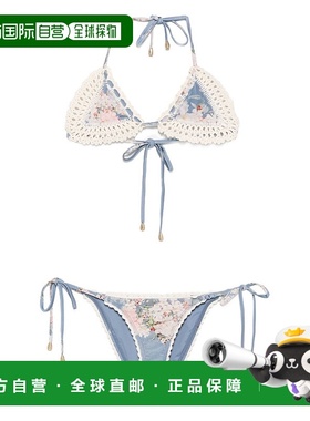 香港直邮ZIMMERMANN 女士 clothing Clear 海滩蓝色泳装 4141WSS2