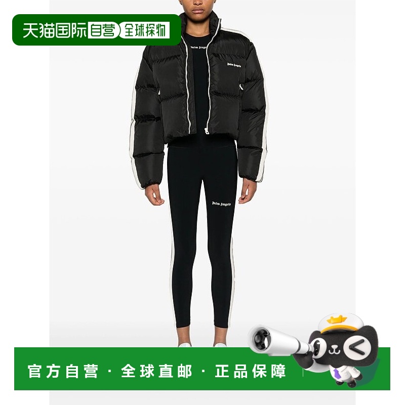 欧洲直邮PALM ANGELS 女士健身衣PWVO016C99FAB0021003条纹印花